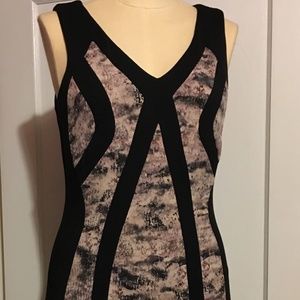 Forever 21 Body Con Dress Sleeveless Fully Lined